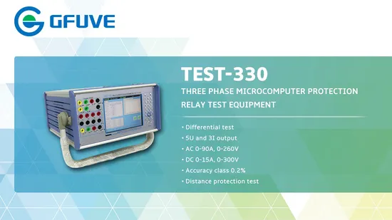 Primary Current and Secondary Current Injection Protection Relay Test Set 