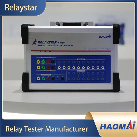 H60 High Accuracy Automatic Protecion Measurement Relay Test Set 