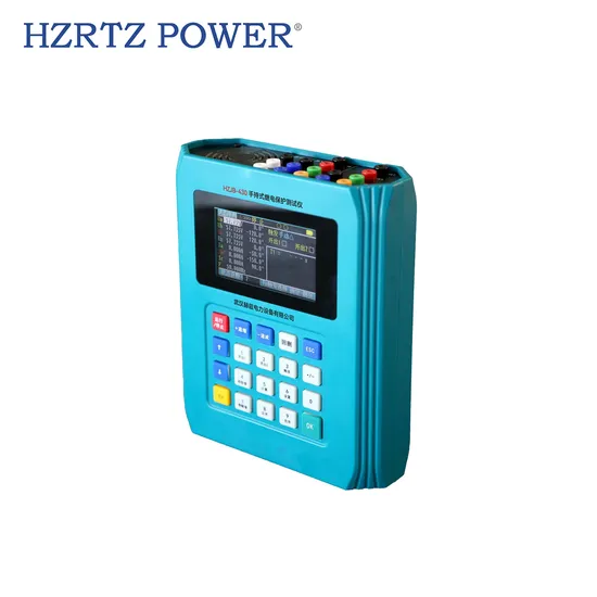 Portable Rechargeable Lithium Battery Power Handheld Relay Protection Test Set 